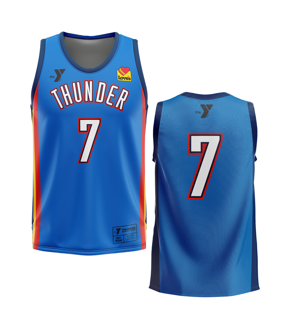Jr Thunder Sublimated Reversible Jersey