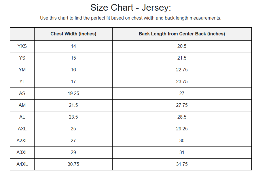 Jr Thunder Sublimated Reversible Jersey